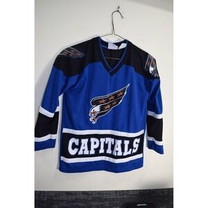 Vintage Winning Goal Washington Capitals NHL Bondra Jersey Youth BOYS M 10 12